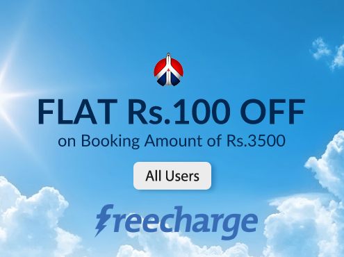 Flat Rs 100 Cashback When You Pay Via FreeCharge