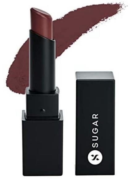 Get SUGAR Cosmetics Nothing Else Matter Longwear Lipstick With Premium Matte Finish in just Rs. 474