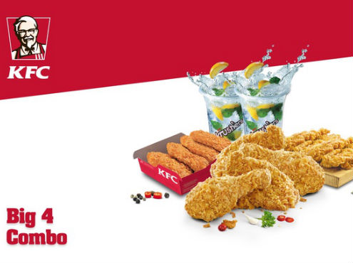 KFC 4-in-1 Combo Deal at Just Rs.159