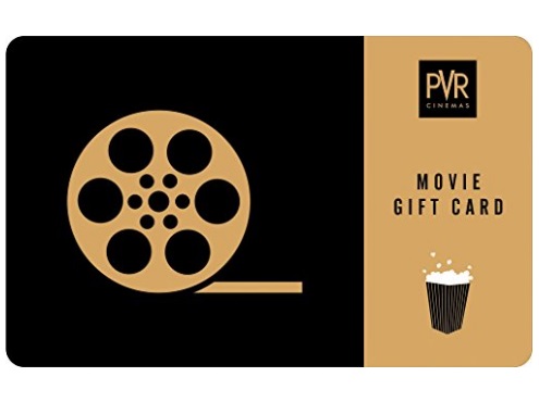 PVR Cinemas Rs. 500 Gift Voucher at 10% off