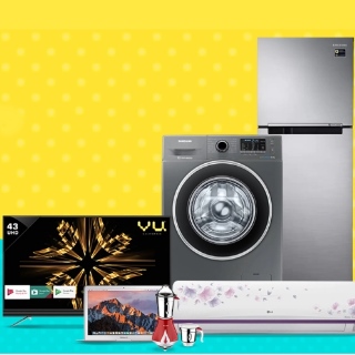 Flipkart Pay Day Sale - Upto 80% off  + Extra Upto 10% Bank Discount on TV, Appliances & More
