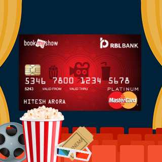 BookMyShow Offer: Buy 1 Get 1 Free Movie tickets via RBL Credit Cards