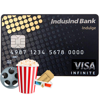 Up To Rs.600 Off On Movie Ticket Booking+Food Via IndusInd Credit Card