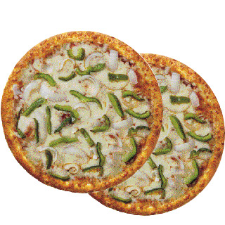 Pay Rs. 199 Each for any 2 Medium Pizzas worth Rs.305