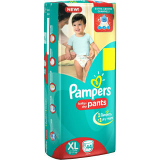 Flat 25% Off on Pampers Pants Diapers - XL  (44 Pieces) + Free delivery
