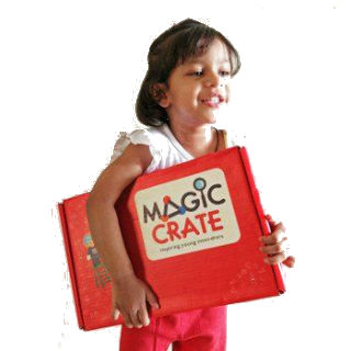 Kndergarten 4.5 - 6 yrs Magic Crate Box at Rs. 666 / Month