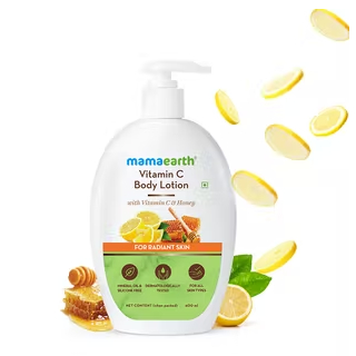 Buy Mamaearth Vitamin C Body Lotion with Vitamin C and Honey for Radiant Skin