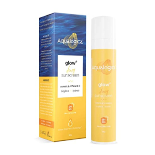 Buy Aqualogica Glow+ Dewy Sunscreen SPF 50 Glowing & Well Protected Skin Cream 50G