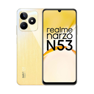 Realme Narzo N53 (4GB+64GB) at Rs.7,499 | MRP: 10,999 + (Apply Rs.500 Coupon)