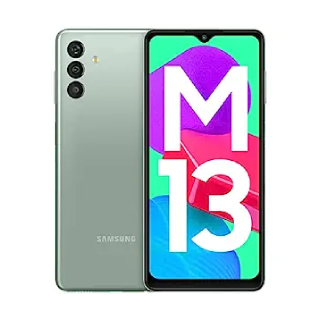 Buy Samsung Galaxy M13 (Aqua Green, 4GB/64GB Storage) at Rs.8999