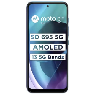 Buy Moto G71 5G (Arctic Blue, 128 GB 6 GB RAM) at Rs 15,999