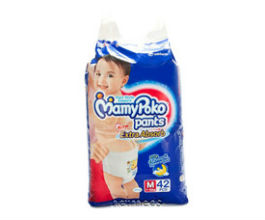 100% CashBack - Mamypoko Pants (Pant Style Diapers) M 42pc 7 To 12kg