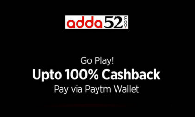 100% Cashback on Adda52 via Paytm wallet