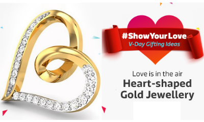 14 / 18 K Heart Shaped Gold Jewellery at Upto 60% Off