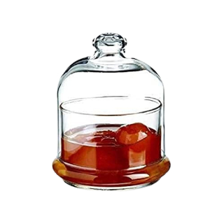 Buy Transparent Glass Storage Jar - 1L