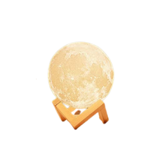 Buy 3D Moon Lamp 7 Colour Changeable Sensor Moon Night Light Lamp
