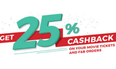 25% Cashback Using BMS Wallet On Ticket Booking