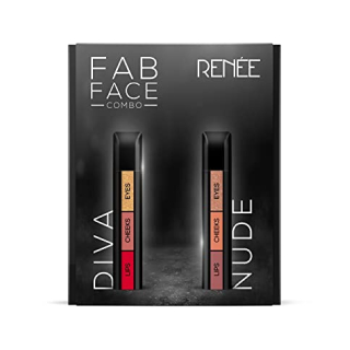 Buy RENEE Fab Face - 3 in 1 Makeup Stick With Eye Shadow, Blush & Lipstick