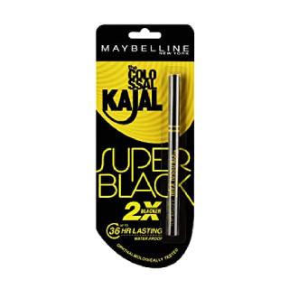 Buy Maybelline New York Colossal Kajal, Super Black, Matte Finish, 0.35g