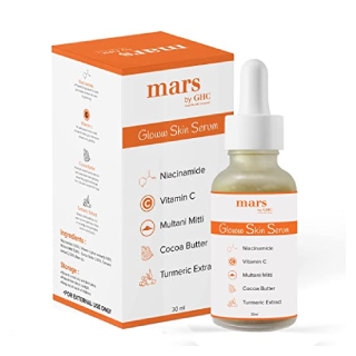 Buy Mars by GHC Vitamin C Face Serum for Glowing Skin With 5% niacinamide For Men & Women and Day & Night Serum for Dry & Sensitive Skin