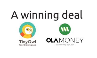 40% Cashback on orders on TinyOwl paid via Ola Money