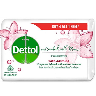 Buy Dettol Soap 5 Pcs at Rs.78 ( Pay Rs.128 at Amazon & Get Rs.50 GP Cashback)