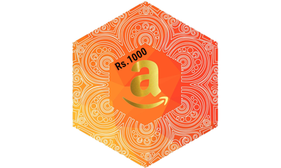 5% Intant Off On Red Shine Amazon.in Gift Envelope Worth Rs.1000