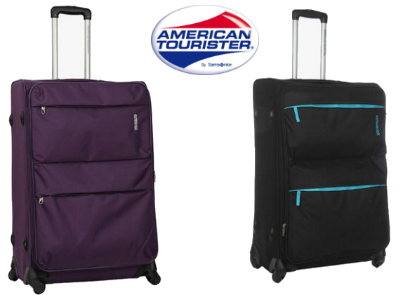 50% off + 25% off on American Tourister Strolley + Rs. 200 cashback