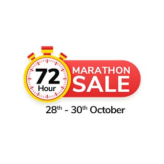 72 Hour Marathon Sale (28th-30th Oct): Get Increased Cashback On your Shopping