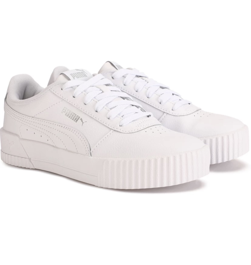 Puma carina L sneakers for women (White) at just Rs. 2400