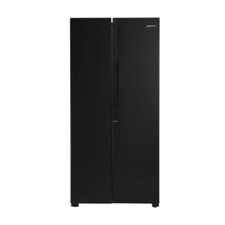 AmazonBasics 468 L SBS Refrigerator, Black at Rs.29999 +10% Bank OFF