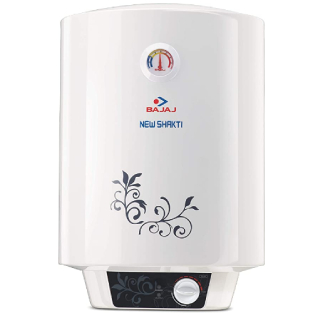 Save 37% on Bajaj New Shakti Storage 25 Litre Vertical Water Heater, White, 4 Star