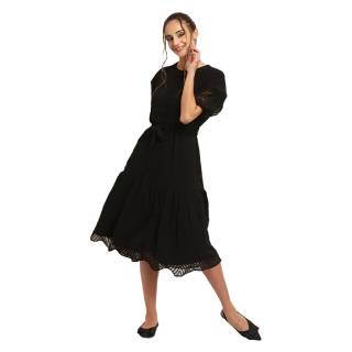 Buy RARE Women's Synthetic a-line Knee-Long Dress at 62% off