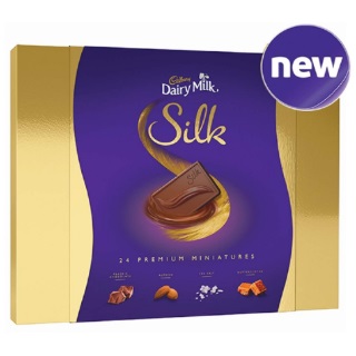 Cadbury Dairy Milk Silk Miniatures Chocolate Gift Pack, 240 g Gift Box