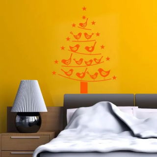 Birds On A Christmas Tree Surrounded By Stars worth Rs.575 at just Rs.0 (After Using  Coupon 'CART10' & GP Cashback)