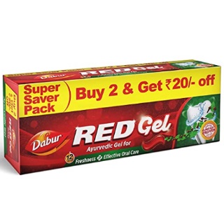 29% Off on Dabur Red Gel, 150g (Pack of 2)