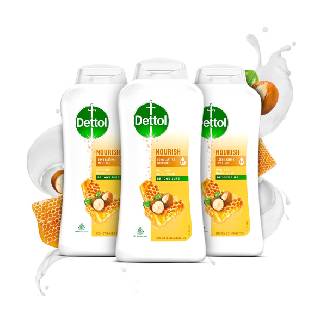 (Pack of 3) Dettol Body Wash and shower Gel - 250ml at Rs.300