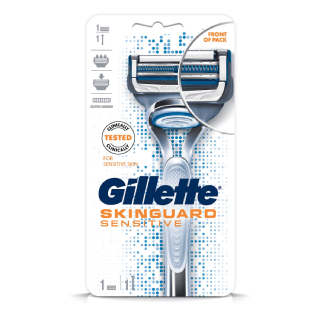 Flat 15% off on Gillette Skinguard Razor