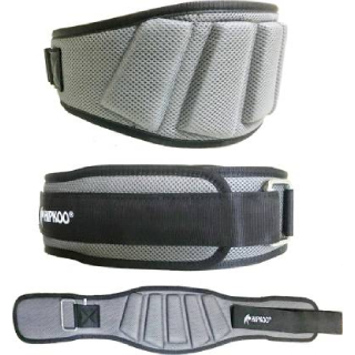 Hipkoo Sports Extreme Grid Design Foam Gym Belt (6 Inch Wide, 10mm Thickness)