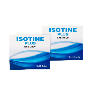 Pack of 2 Isotine Plus Eye Drops at Rs.468 (After GP Cashback)