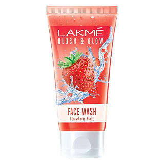 Buy Lakme Blush Glow Strawberry Refreshing Face Wash