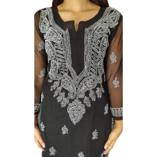 Save 63% on Lucknowi Libas Georgette only Kurti