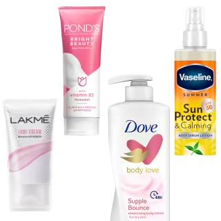 Up to 40% Off on Lakme, Vaseline, Ponds & Dove at Nykaa