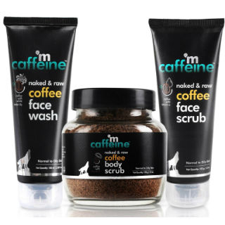 Naked & Raw Coffee Complete Skin Care Range, SLS & Paraben Free