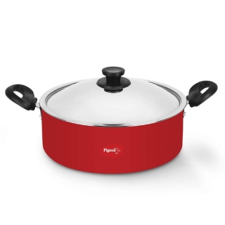 Flat 60% off on Pigeon by Stovekraft Non-Stick Biriyani Pot with Lid, 11 Litres