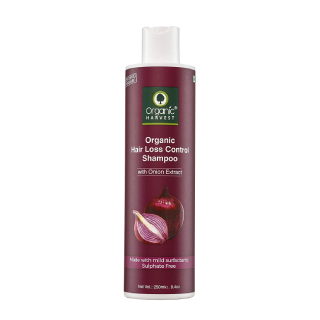 Save 5% on Organic Harvest Red Onion Shampoo For Hair Fall Control