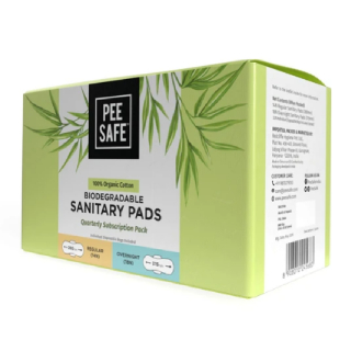Peesfe Sanitary Pads Subscription Pack (Pack of 32)