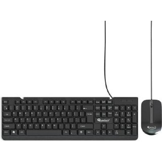 QUANTUM QHM7100 Wired Keyboard & Mouse Combo Set