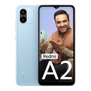Redmi A2 (Aqua Blue, 2GB RAM, 32GB Storage) at Rs.5599 