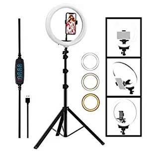 Flat 50% off on Ring Light with Tripod Stand
